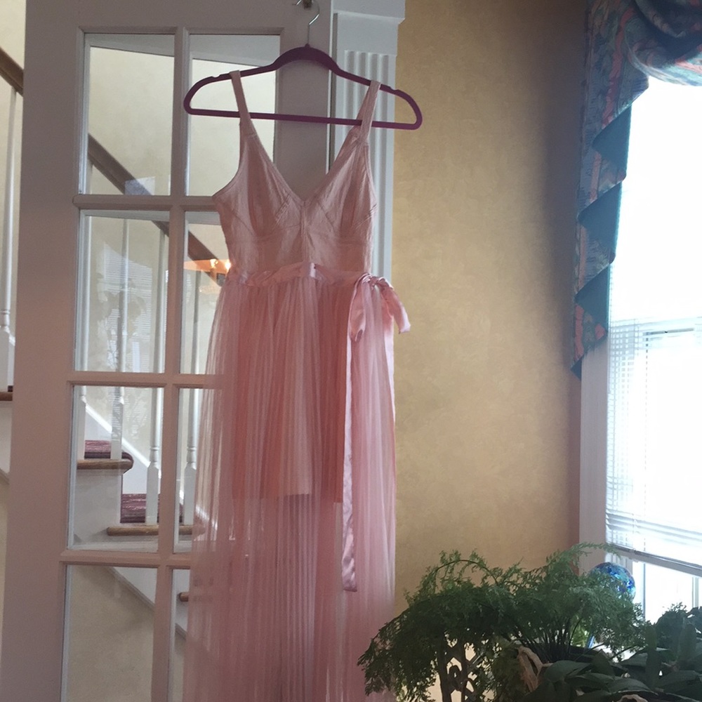 Free People Pink Princess Dress Size 4