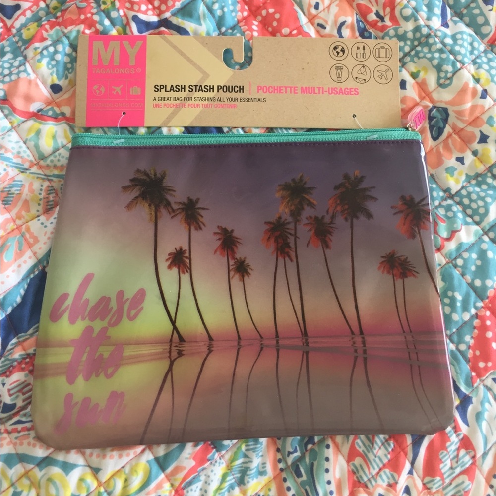 3/$15 🌴Splash stash pouch☀️