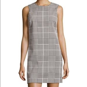 Theory Houndstooth Shift Dress