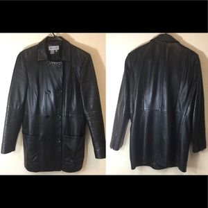 ⬇️Worth  Genuine Leather Double Breasted