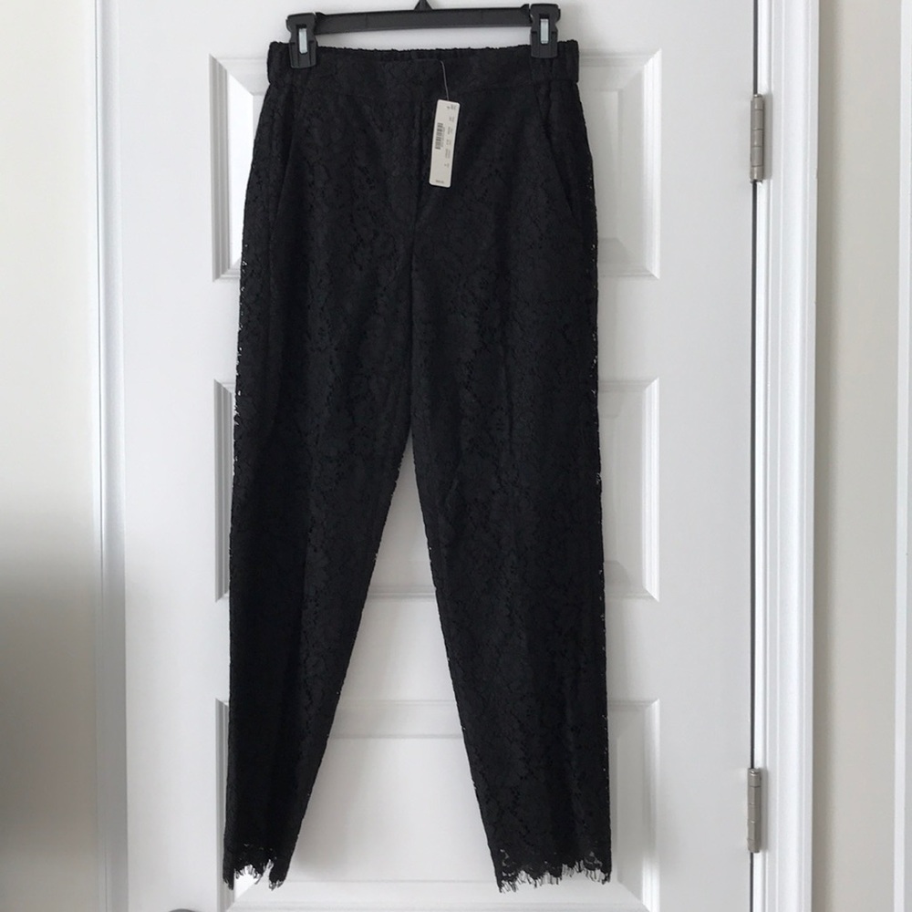 JCrew Lace Holiday Pants -Size 0