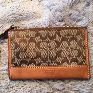 Coach change purse