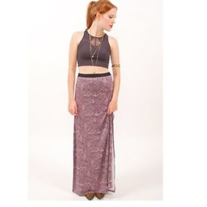 Free People maxi skirt