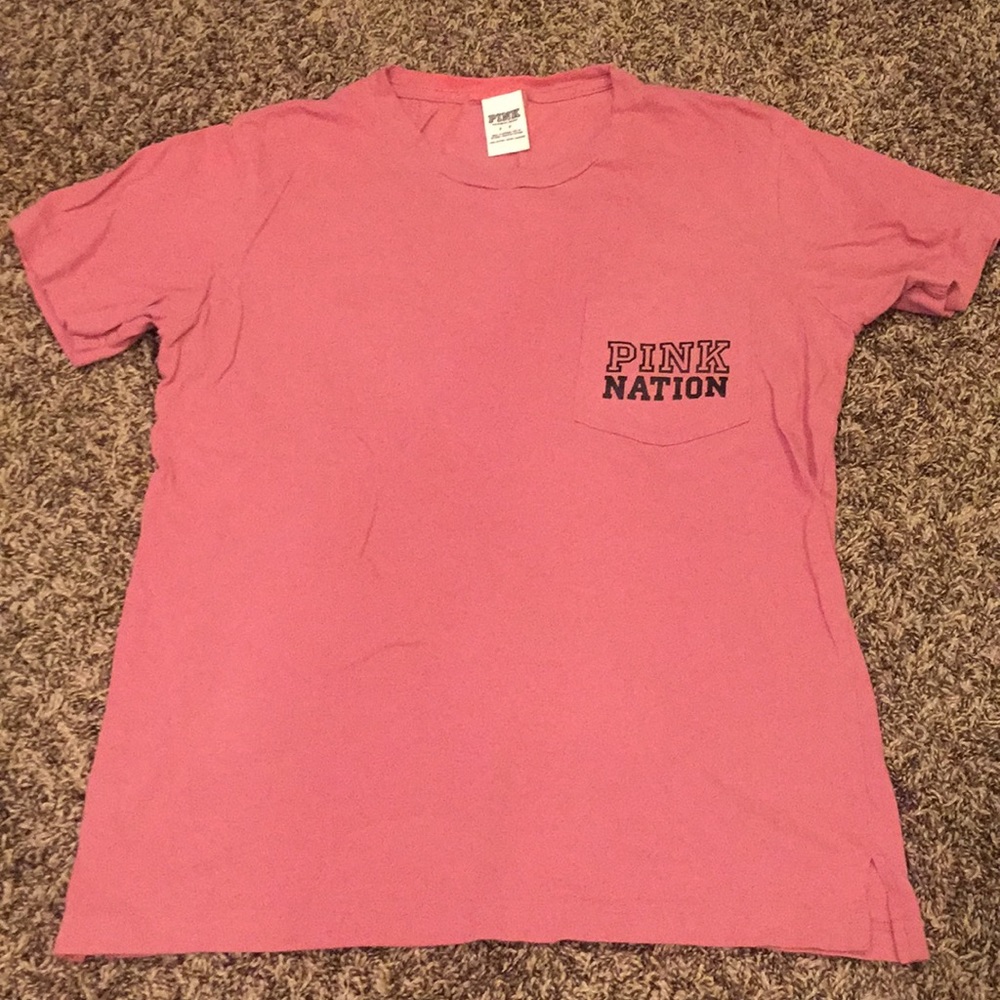 Pink Nation campus tee