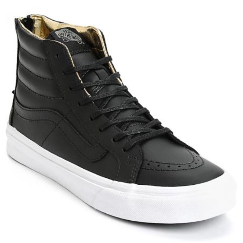 Vans black sneakers
