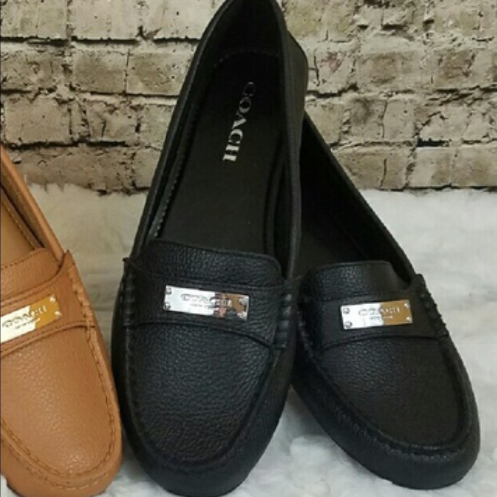 Authentic Coach Olive Moccasins Loafers Size 10