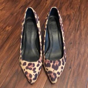 Leopard print shoes