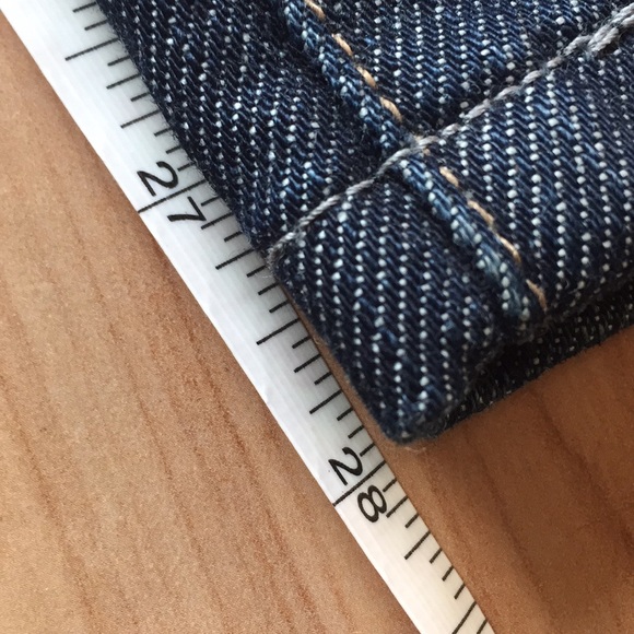7 for all mankind bootcut.  Dark indigo. - Picture 7 of 7