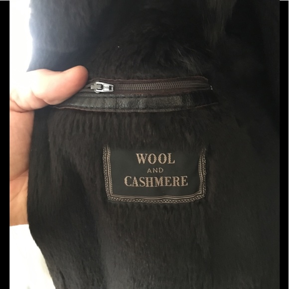 Gimos Wool-Cashmere Rabbit-Lined Coat - Picture 4 of 6