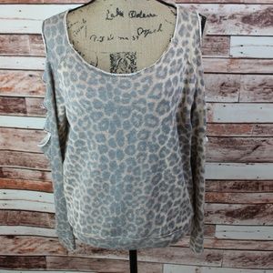 LEOPARD SWEAT SHIRT
