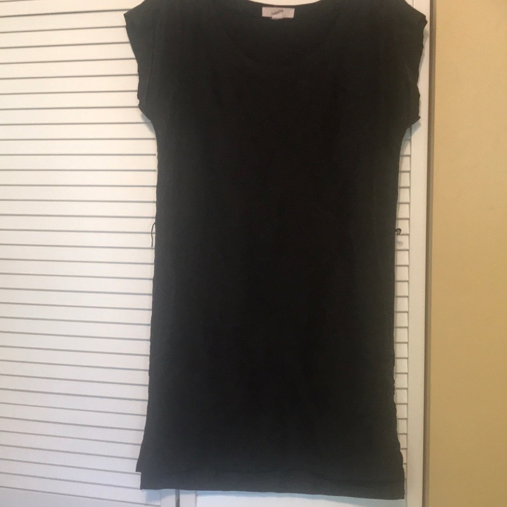 Cute black dressy T-Short Dress