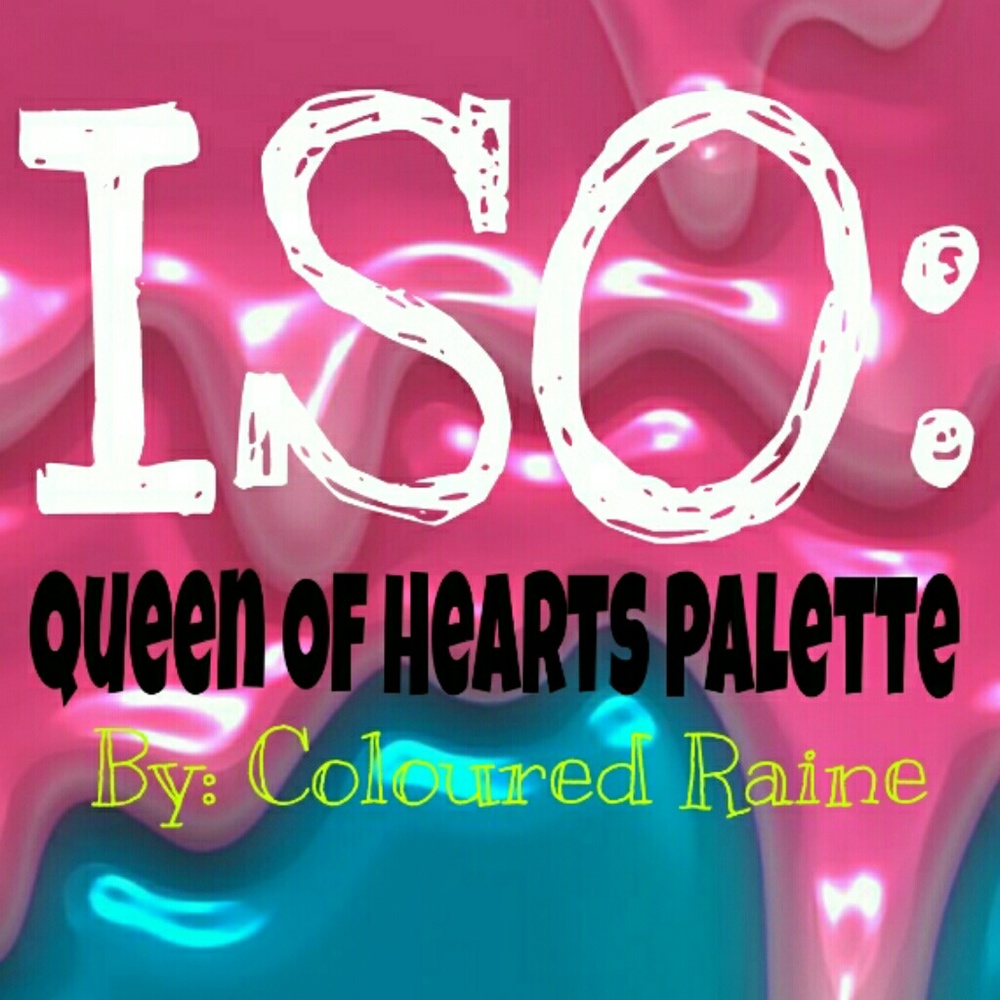 Coloured Raine Queen Of Hearts palette