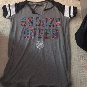 Oversized sleep shirt