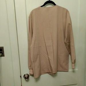 Cherokee Work Wear Khakis Scrub Jacket NWOT