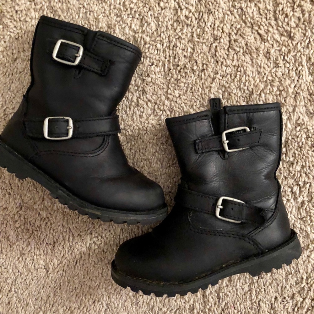 Toddler Girls UGG leather boots