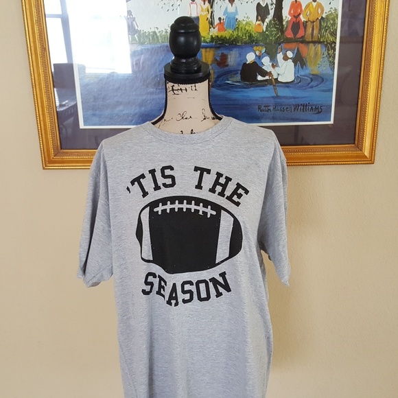 💥SALE💥Holiday Tis the Season-football Tee - Picture 2 of 3