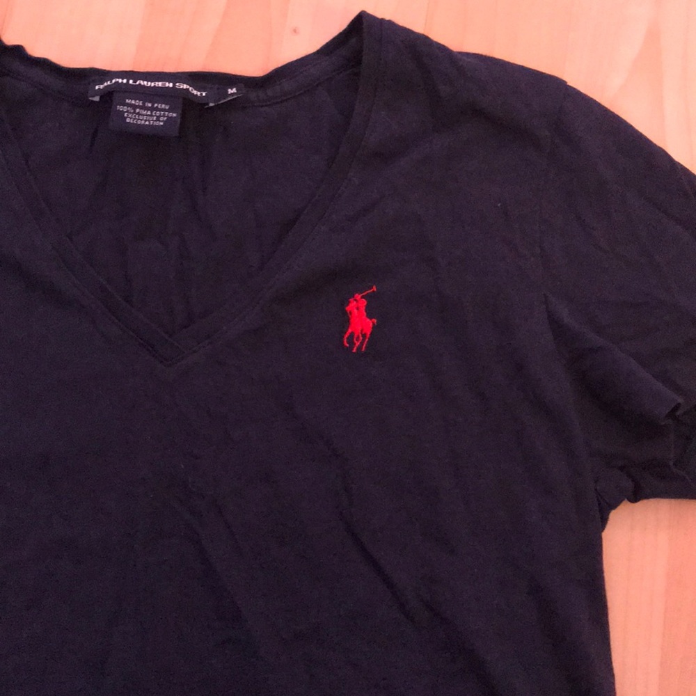 Navy Ralph Lauren V-neck