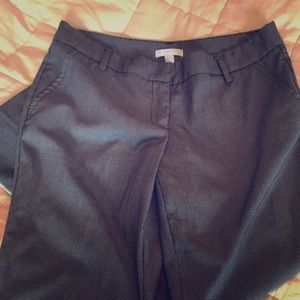 Black and white NY&C work pants