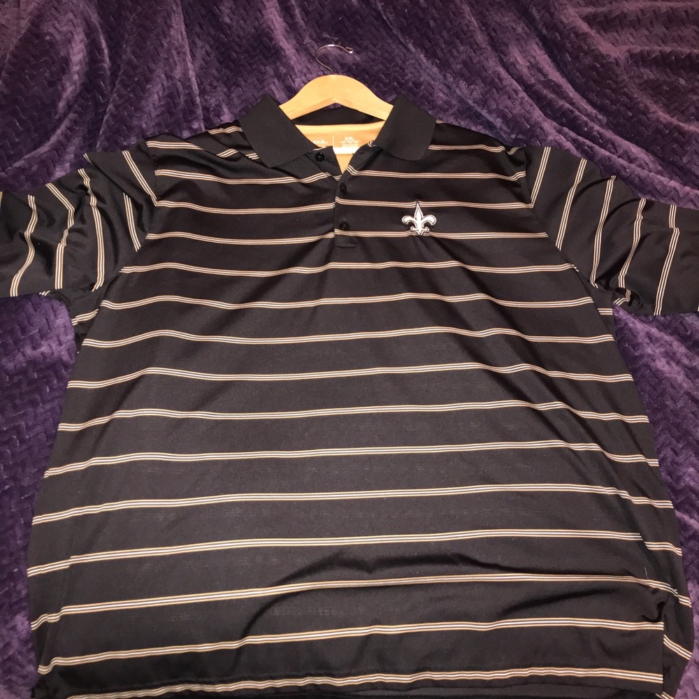 Saints game day polo