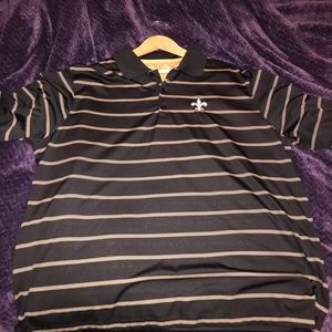 Saints game day polo