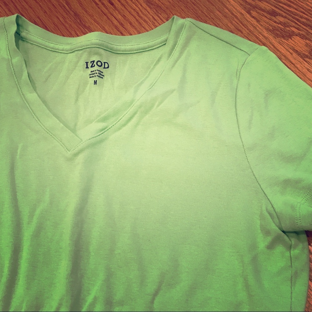 Green V Neck