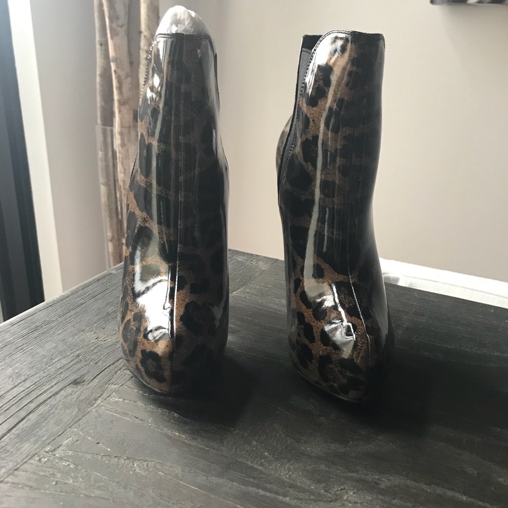 Izabella Rue cheetah boot.