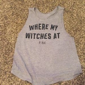 Pink Halloween Tank top