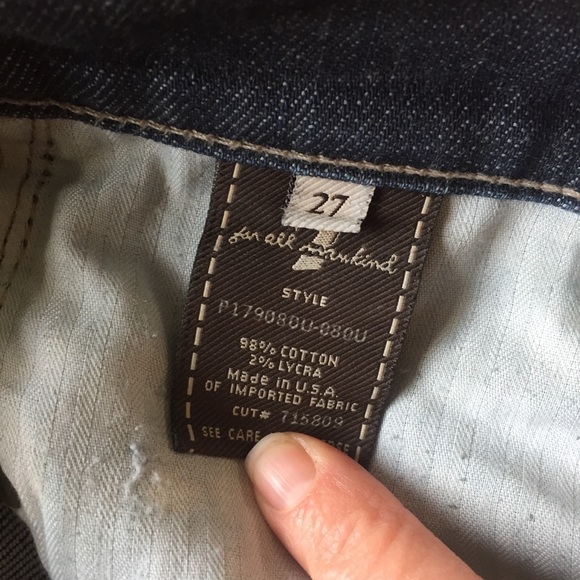 7 for all mankind Roxanne size 27 - Picture 4 of 6
