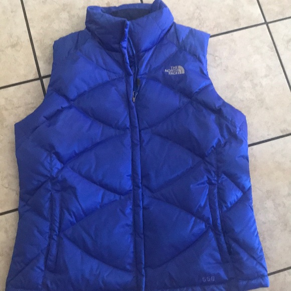 royal blue north face jacket