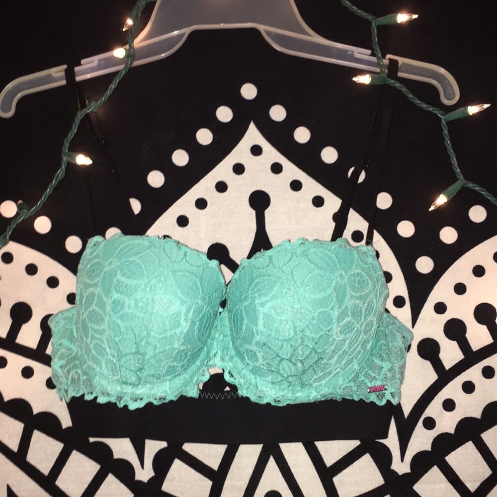 Victoria’s Secret PINK 36B floral lace push-up