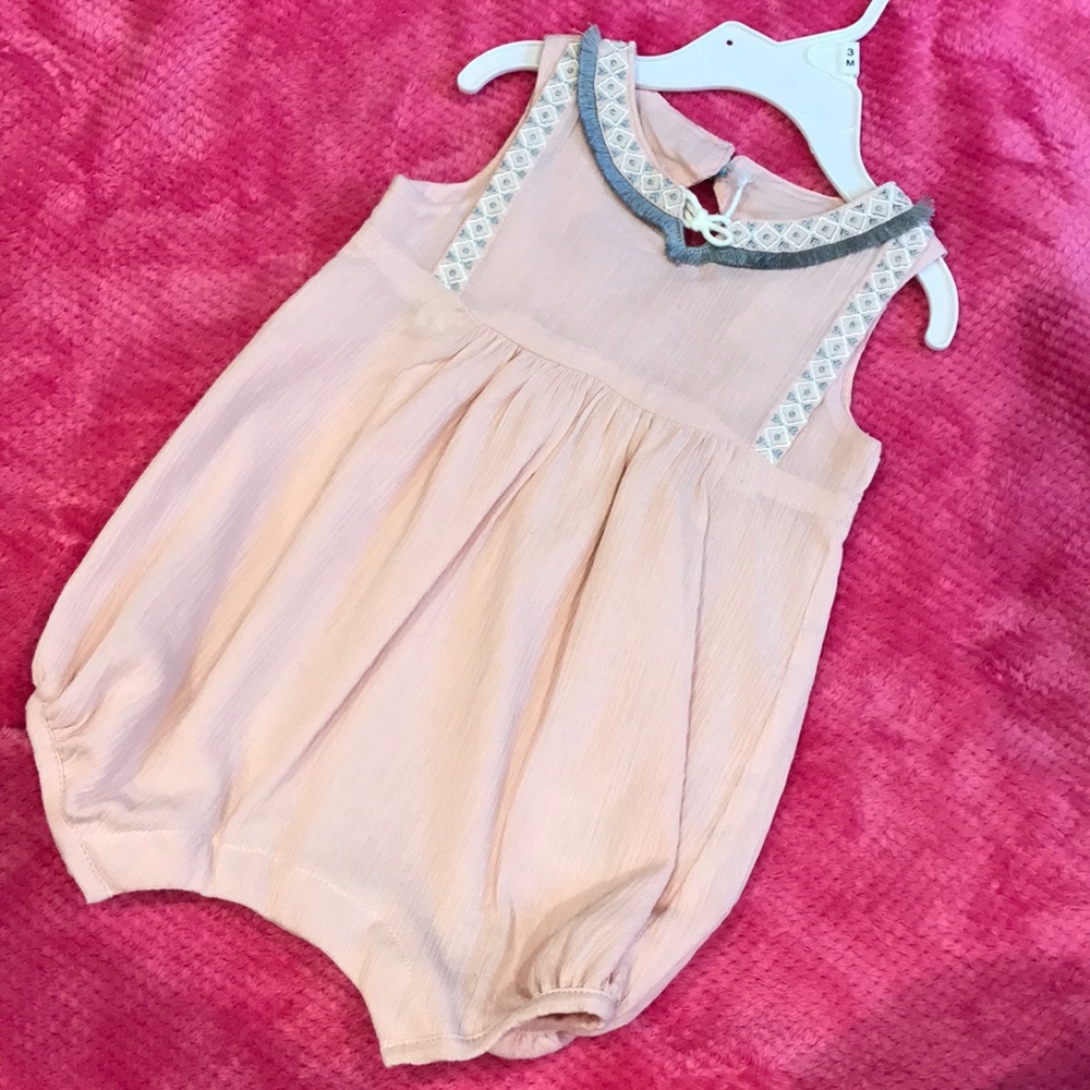 Open back Romper