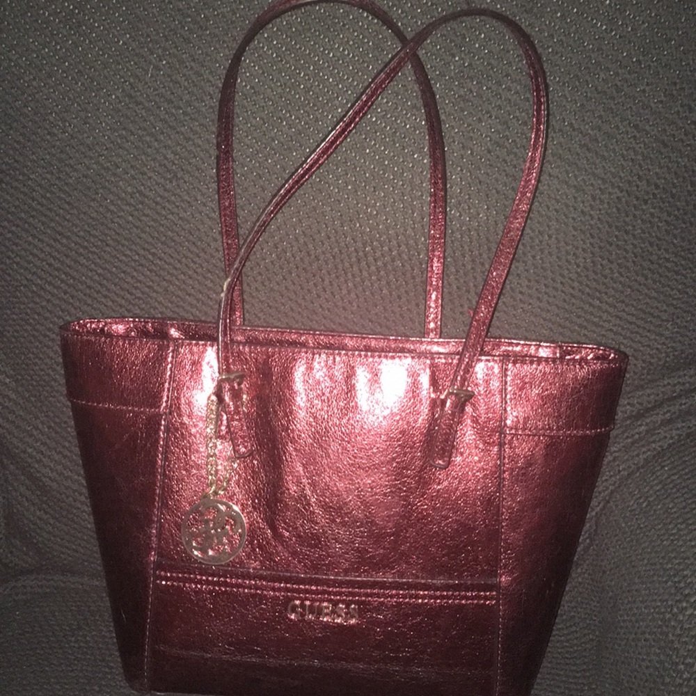 Maroon Guess Purse