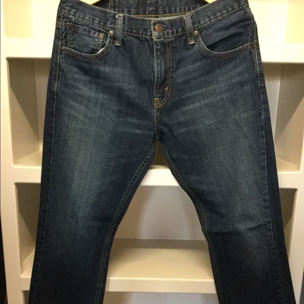 Levi 527 jeans 33W 32L. Bootcut