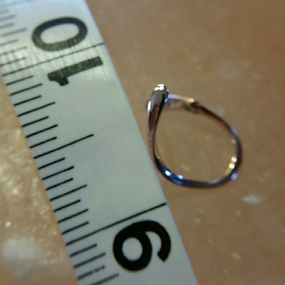 NEW 14K rose gold over ster silver twisted hoops - Picture 5 of 6