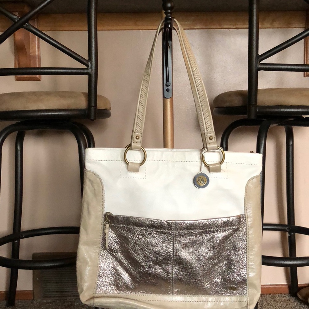 The Sak Tote Leather