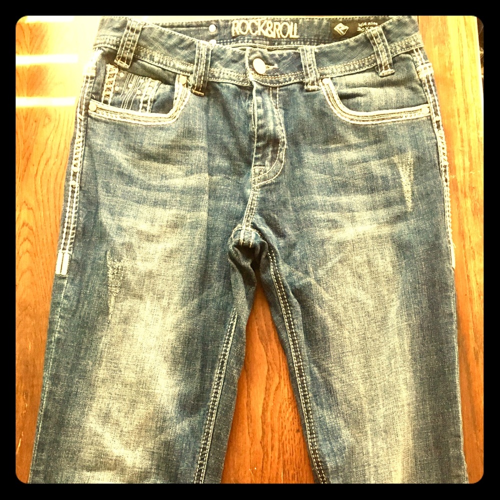 Rock and Roll brand jeans