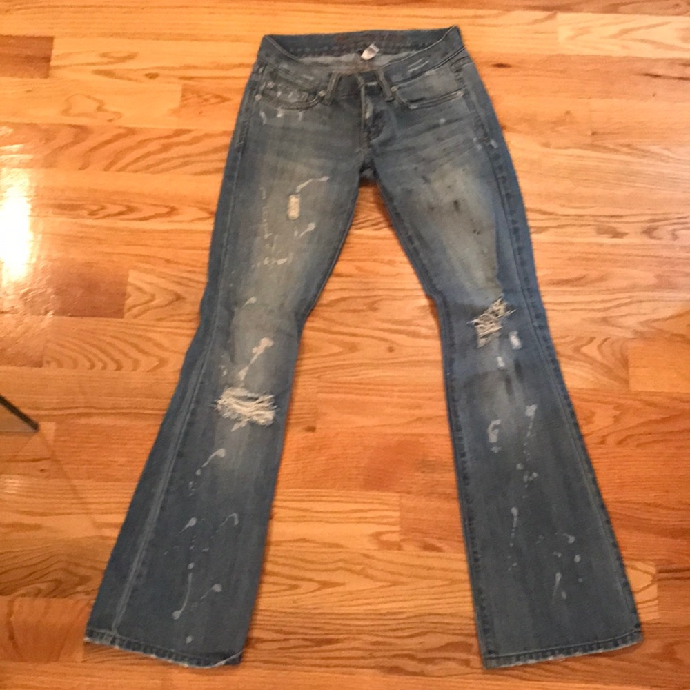 Abercrombie distressed jeans