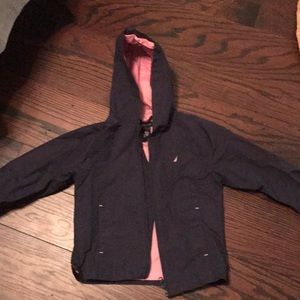Girls nautical light weight/rain coat