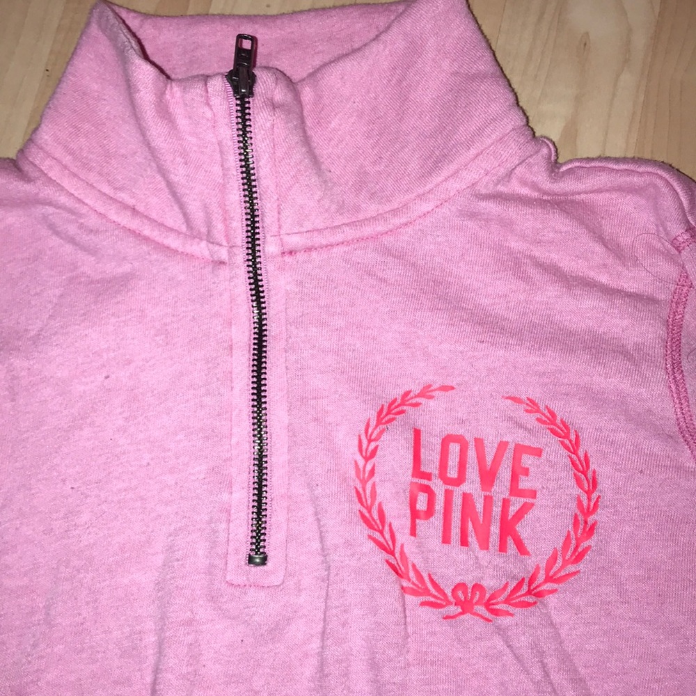 PINK quarter zip