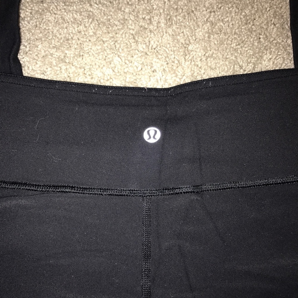 Lulu Lemon reversible crop tights