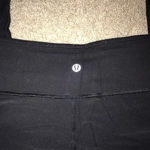 Lulu Lemon reversible crop tights