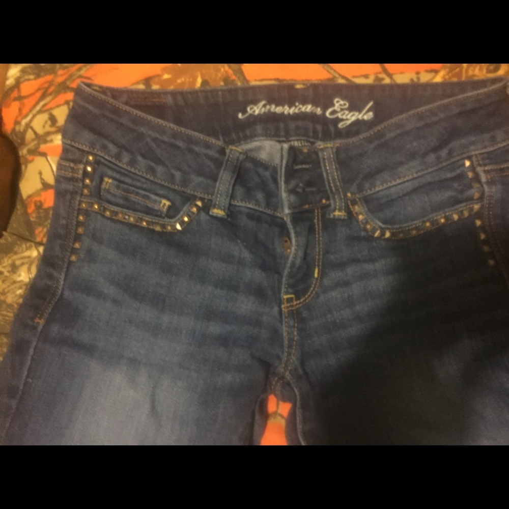 A&E jeans!