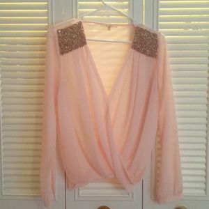 "Miami" Light rose blouse