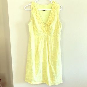 Yellow dress