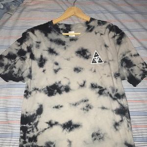 HUF Grey Tie Dye Tee