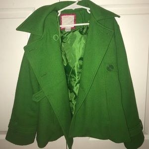 Green Children’s Peacoat