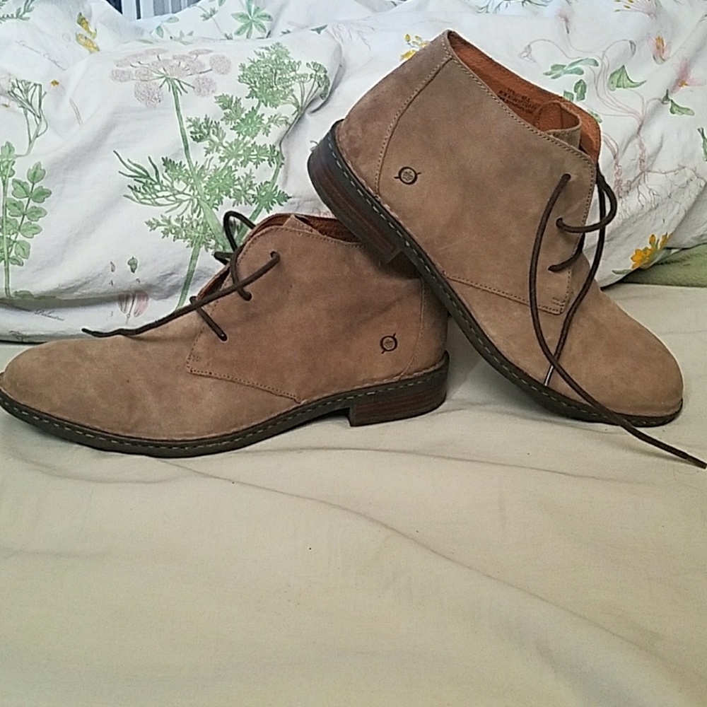 Mens Suede Born Shoes