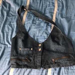 Denim vest