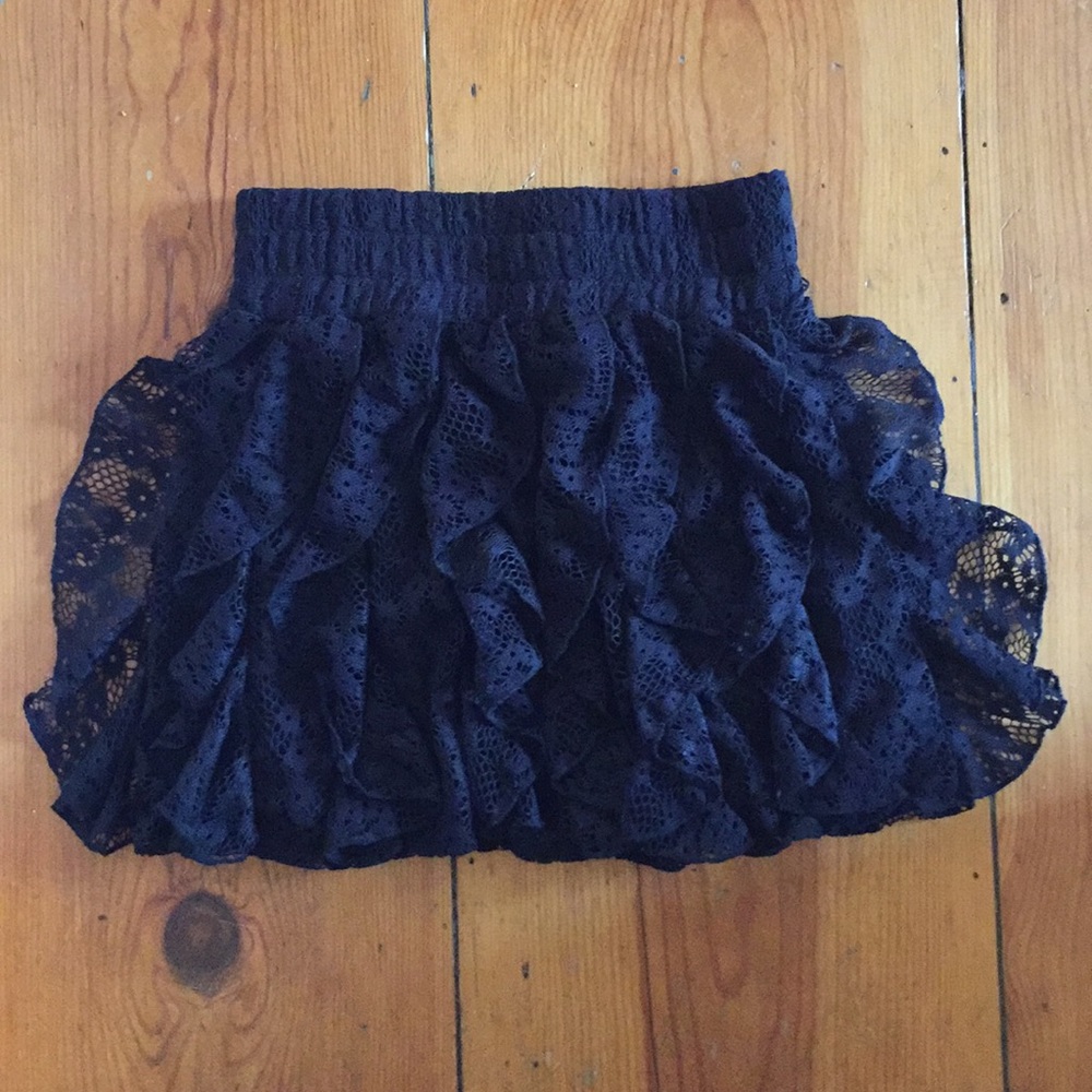 Black skirt