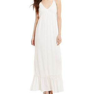 Patrons of Peace white maxi dress